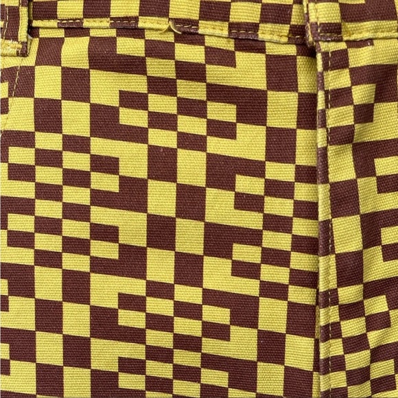Miaou Fargo Pants in Yellow Checkered - Picture 5 of 8